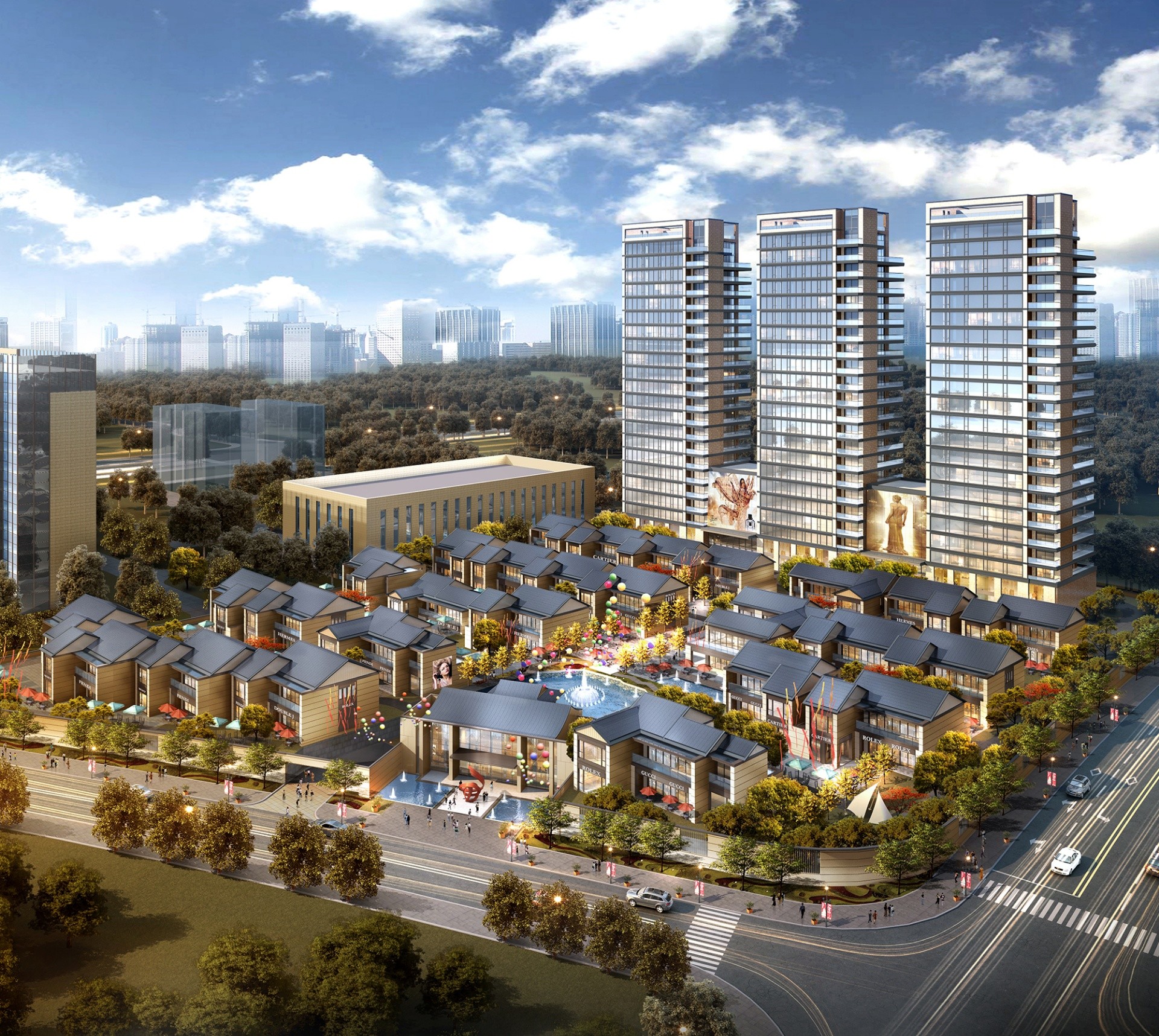 鳳起潮鳴商業(yè)街區(qū)