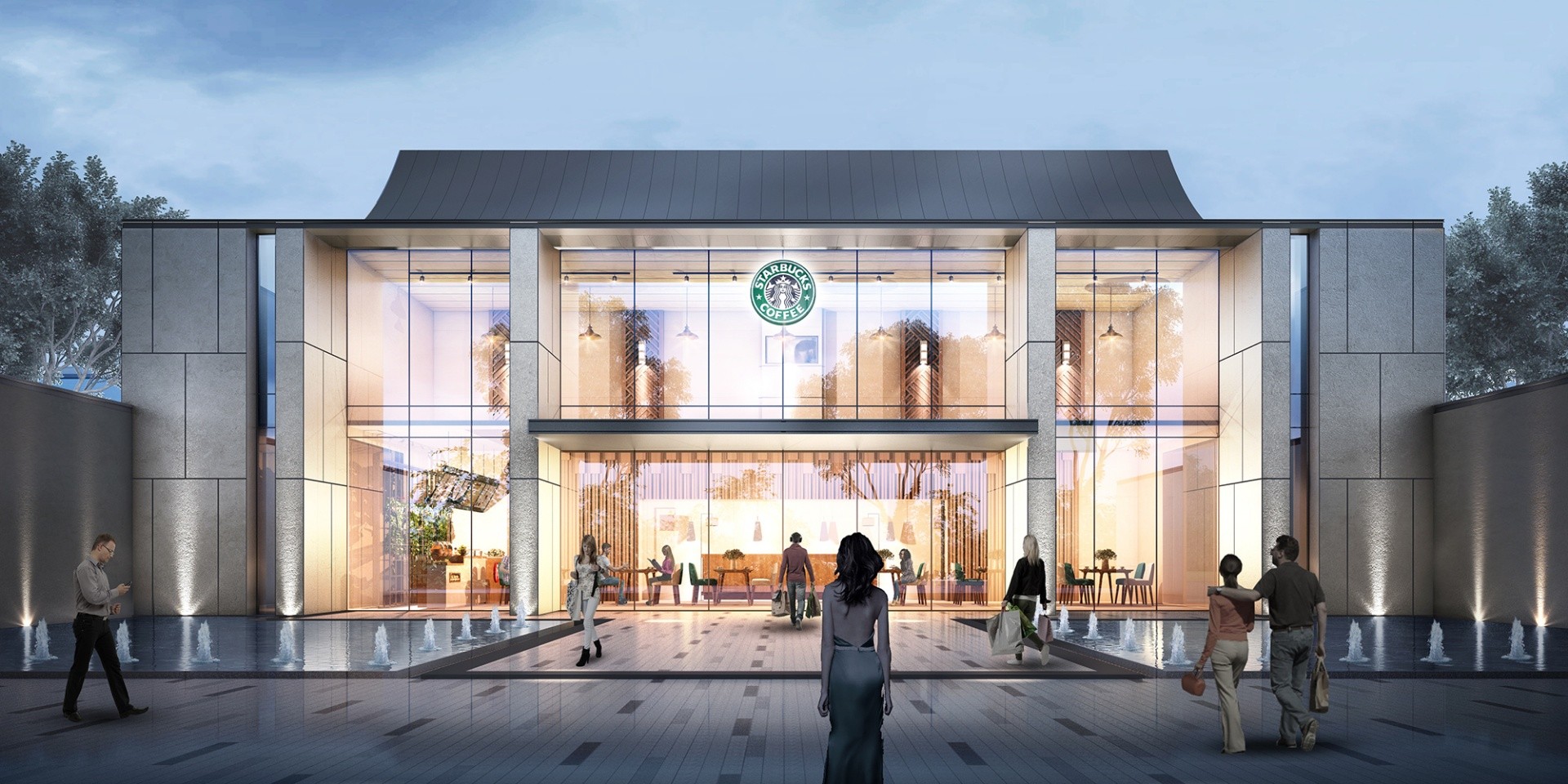 鳳起潮鳴商業(yè)街區(qū)