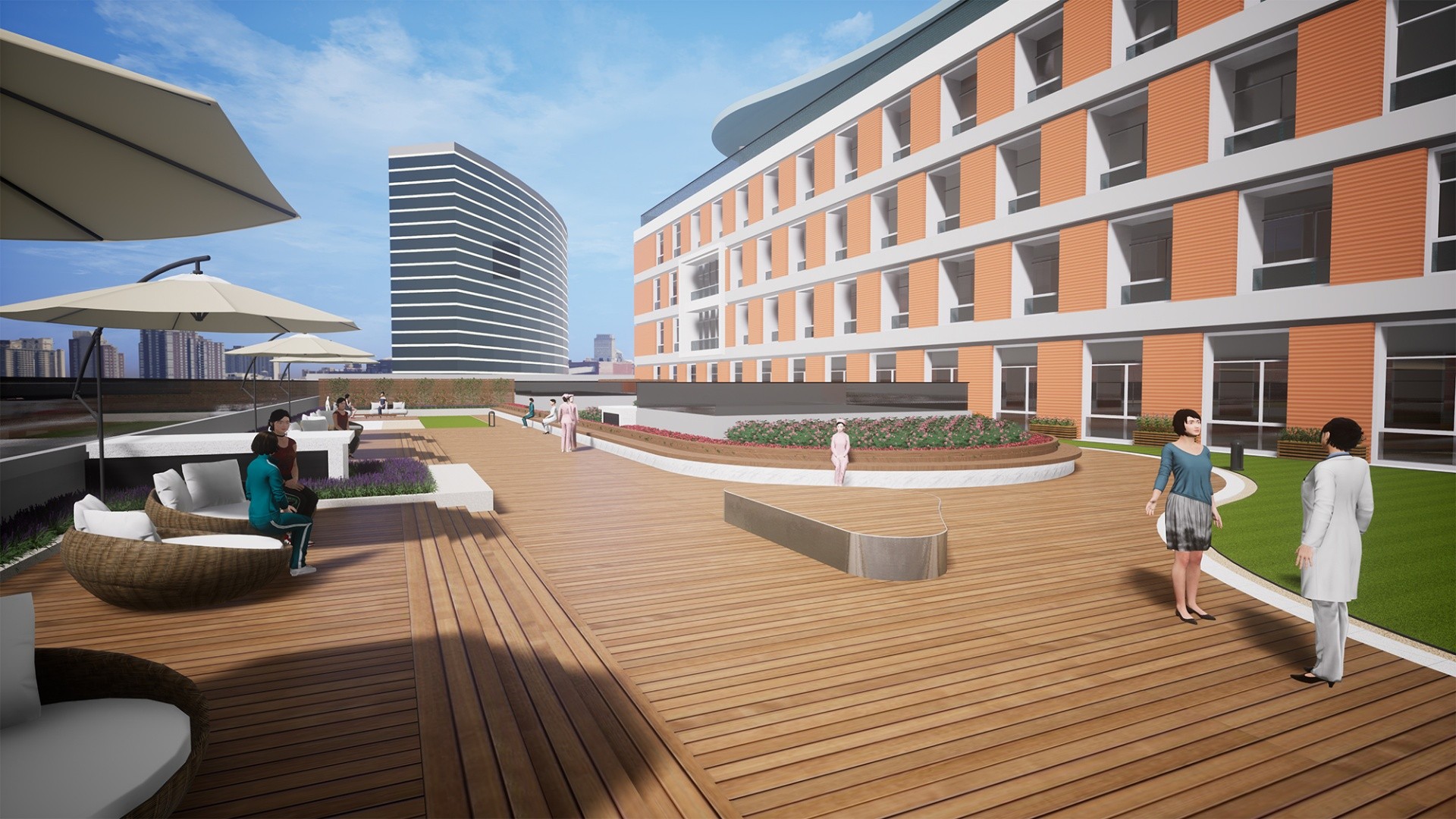 圣托婦幼保健院景觀設(shè)計