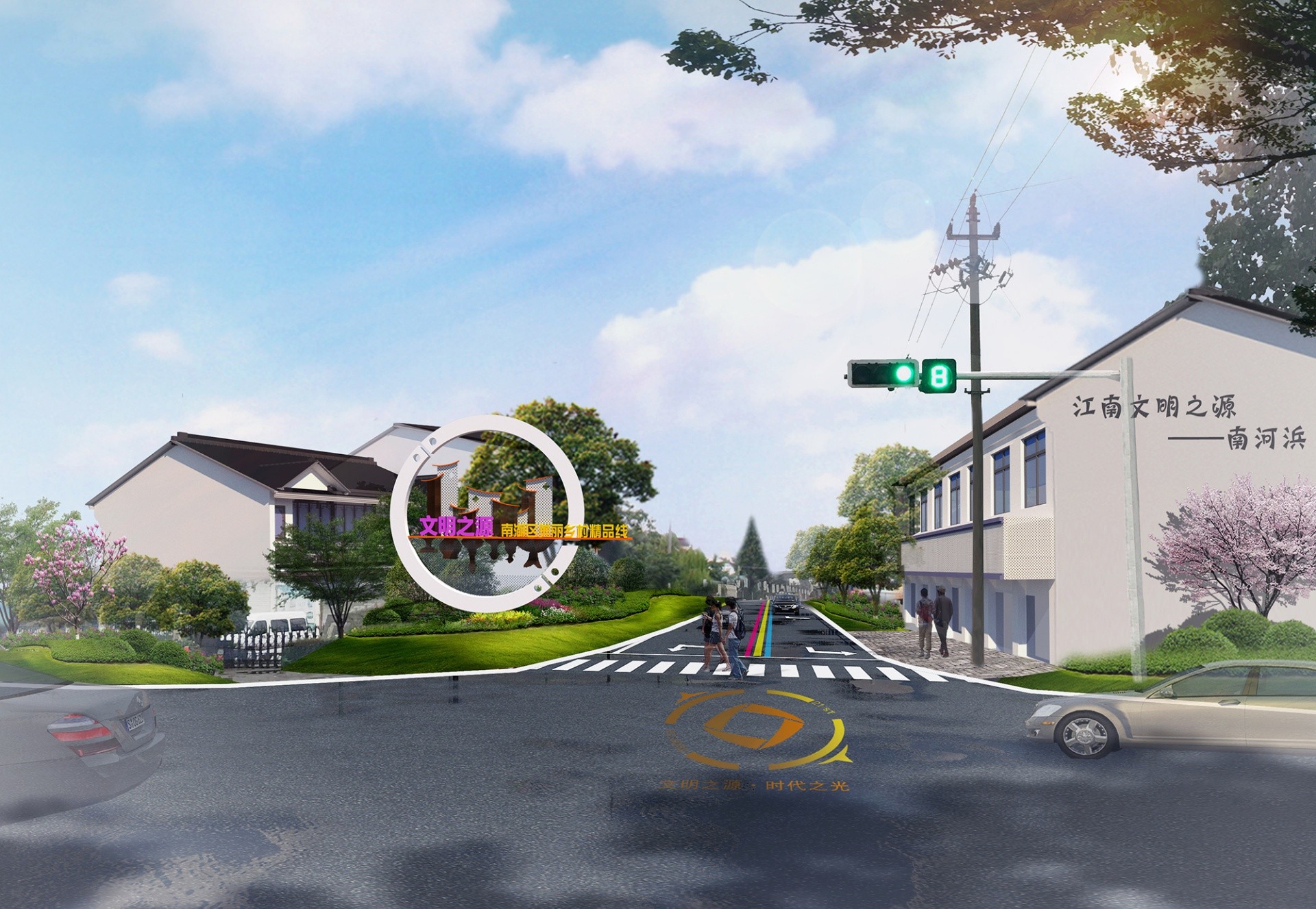 南湖區(qū)精品線焦山門段