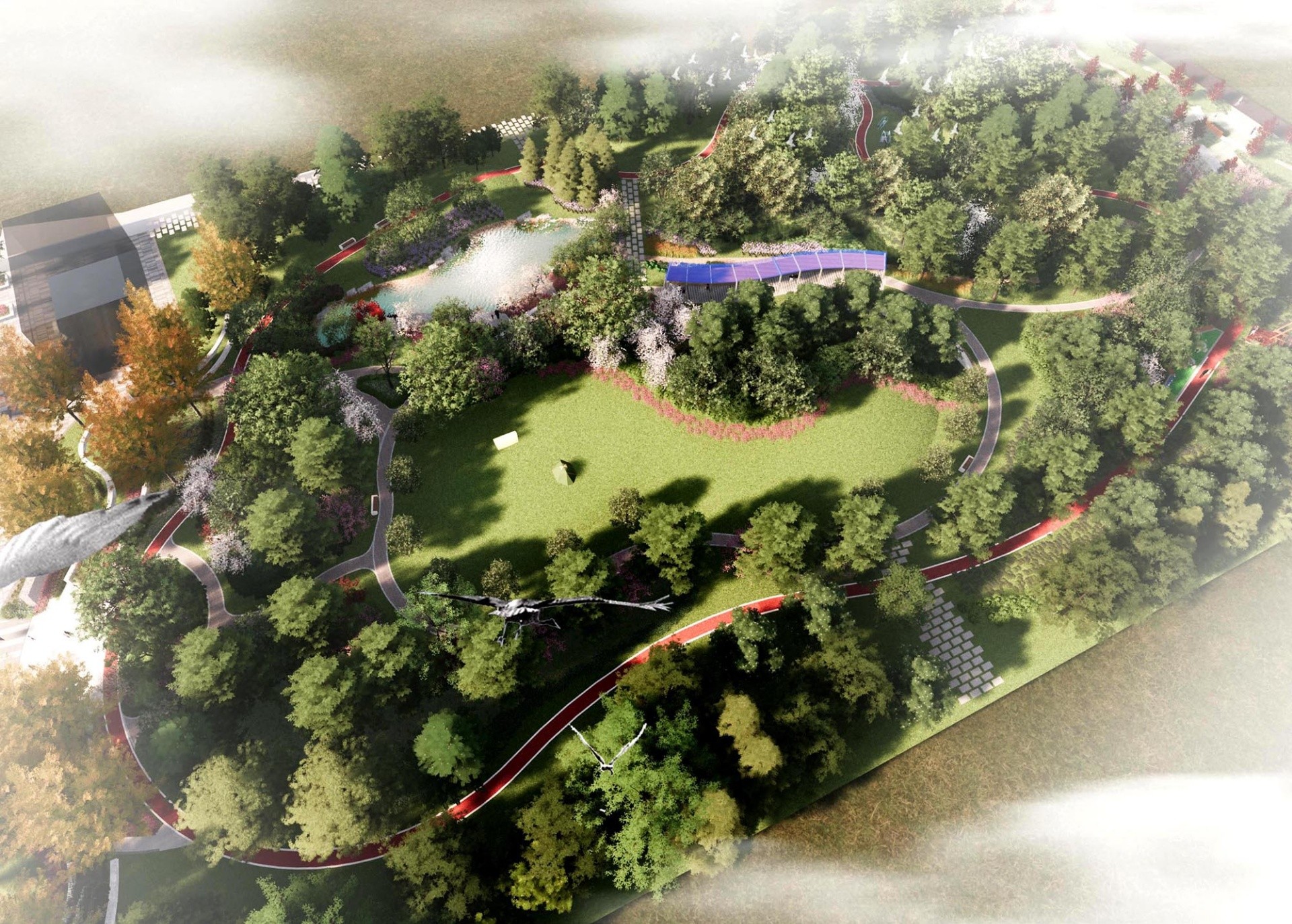 鳳橋鎮(zhèn)園林鎮(zhèn)綠地系統(tǒng)