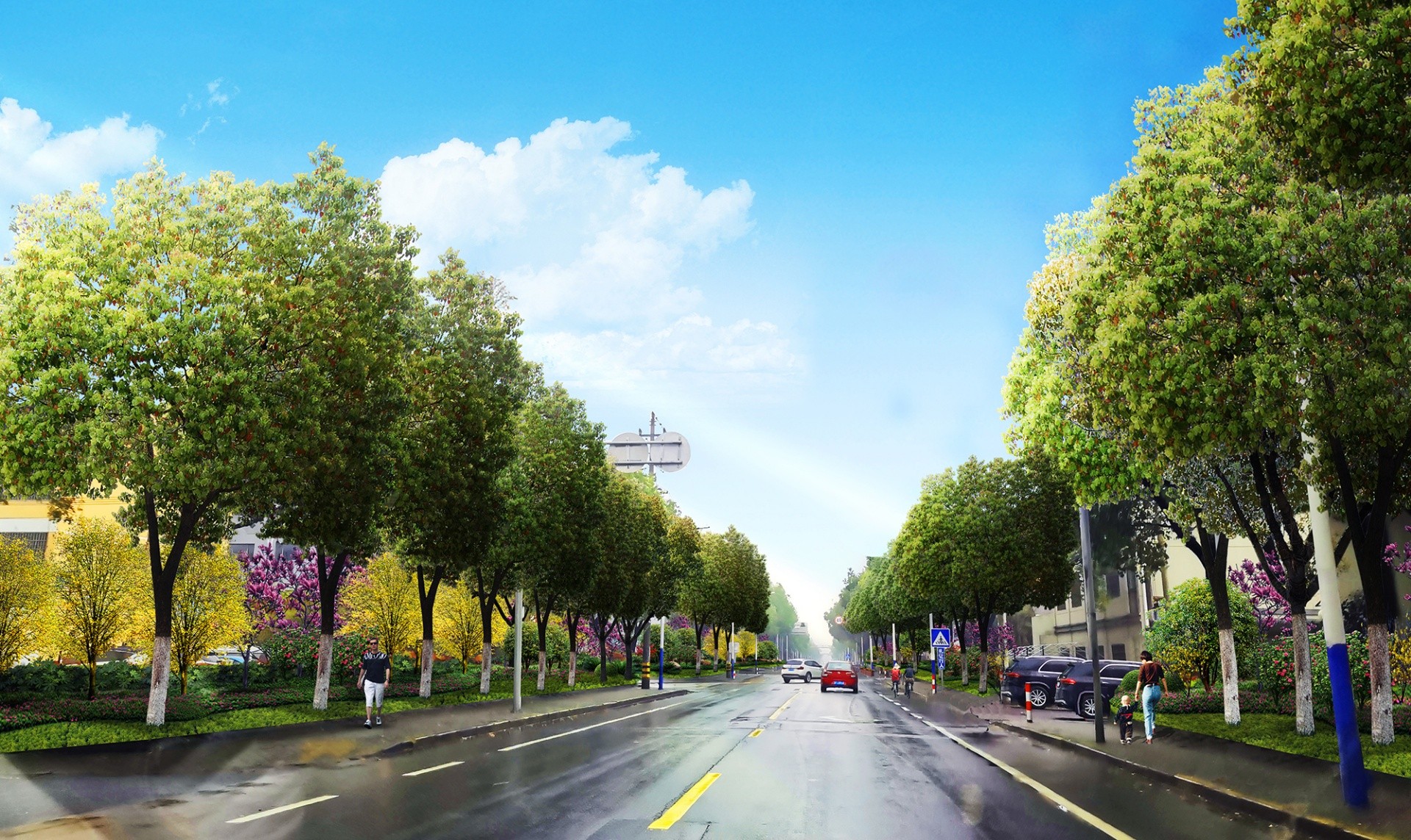 鳳橋鎮(zhèn)園林鎮(zhèn)綠地系統(tǒng)