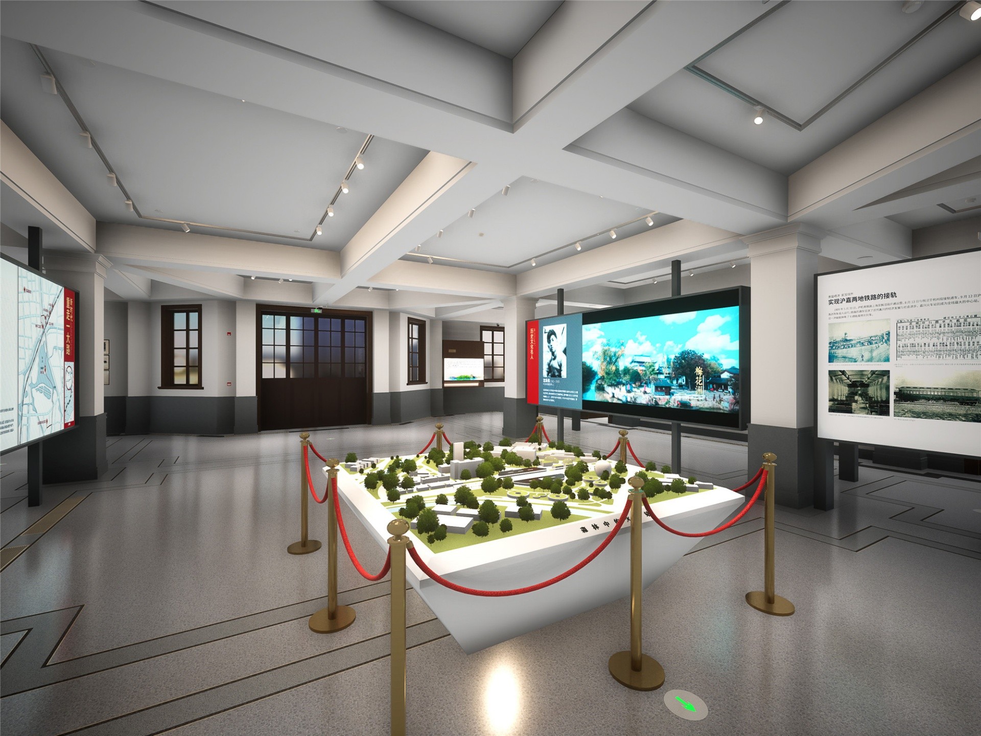 1921火車(chē)站站房室內(nèi)展陳EPC項(xiàng)目