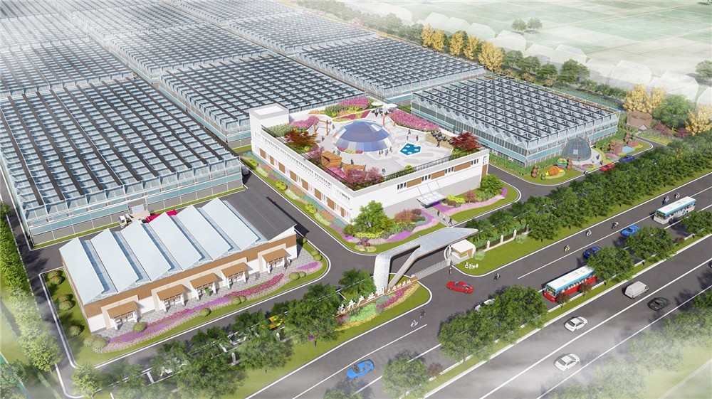 上海松江薔卉花卉生產(chǎn)基地規(guī)劃設(shè)計(jì)